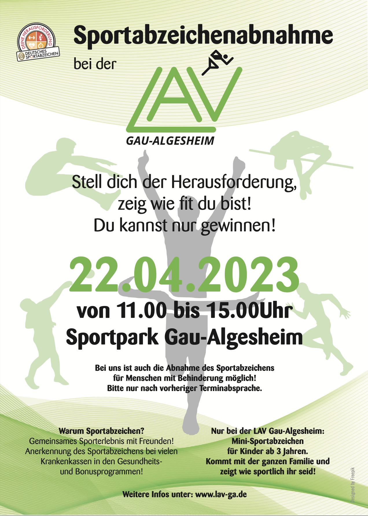 LAV Gau-Algesheim | Sportabzeichenabnahme für Jedermann